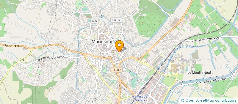 localisation de l'entreprise SOCIETE D'EXPERTISE COMPTABLE à MANOSQUE