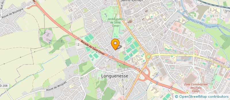 localisation de l'entreprise SOCIETE D EXPERTISE COMPTABLE à LONGUENESSE