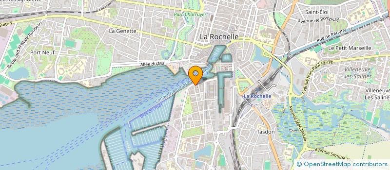 localisation de l'entreprise SOCIETE D'EXPERTISE COMPTABLE ATLANTIQUE à LA ROCHELLE