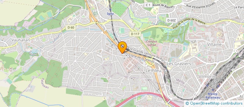 localisation de l'entreprise SOCIETE D'EXPERTISE COMPTABLE CGF JARRY à IGNY
