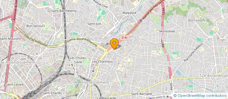 localisation de l'entreprise SOCIETE D'EXPERTISE COMPTABLE COLLIGNON à MARSEILLE