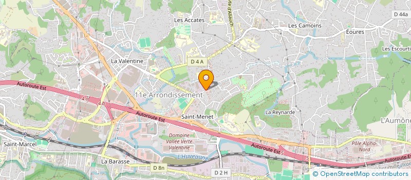 localisation de l'entreprise SOCIETE D'EXPERTISE COMPTABLE D'ETUDES FINANCIERES ET DE CONSEILS  MARSEILLE