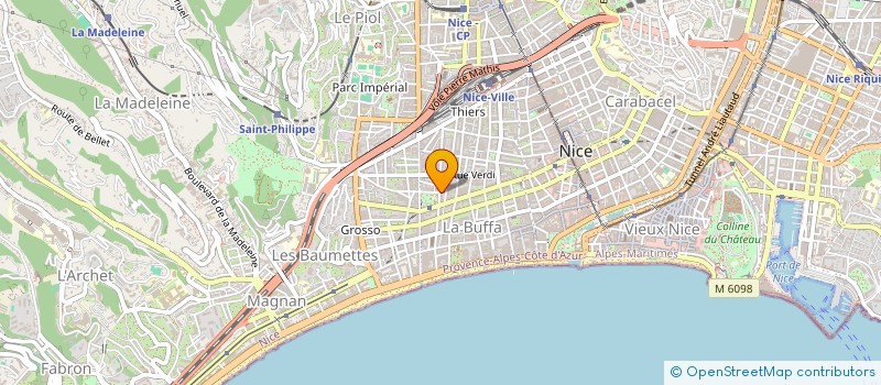 localisation de l'entreprise SOCIETE D'EXPERTISE COMPTABLE DES ALPES-MARTIMES à NICE