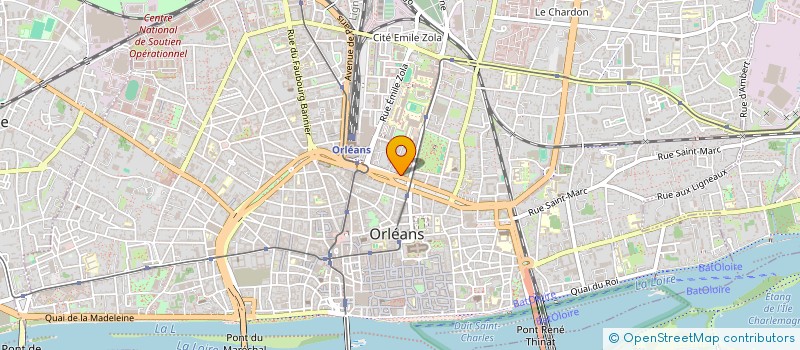 localisation de l'entreprise SOCIETE D'EXPERTISE COMPTABLE DU BERRY ET DE L'ORLEANAIS à ORLEANS