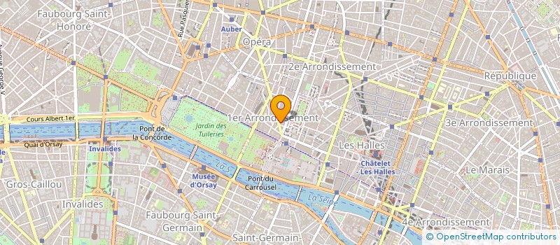 localisation de l'entreprise SOCIETE D'EXPERTISE COMPTABLE DU CENTRE DE PARIS à PARIS