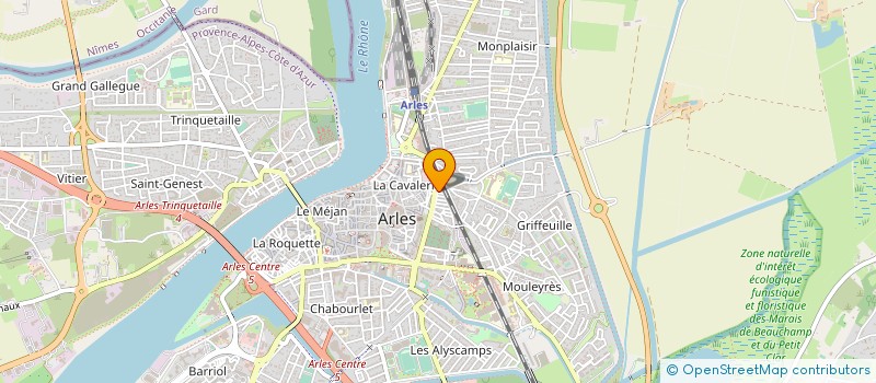 localisation de l'entreprise SOCIETE D'EXPERTISE-COMPTABLE DU PAYS D'ARLES à ARLES