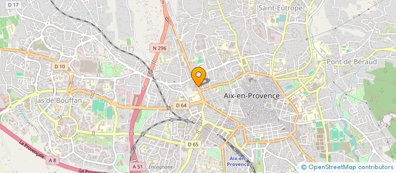 localisation de l'entreprise SOCIETE D'EXPERTISE COMPTABLE ET DE COMMISSARIAT AUX COMPTES CASASOLA  AIX-EN-PROVENCE