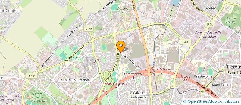 localisation de l'entreprise SOCIETE D'EXPERTISE COMPTABLE NORMANDIE à CAEN