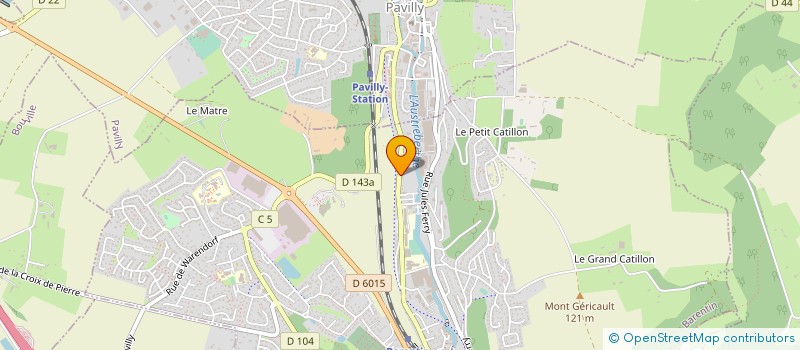 localisation de l'entreprise SOCIETE D EXPERTISE COMPTABLE OLLIVIER & ASSOCIES  BARENTIN