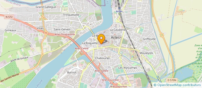 localisation de l'entreprise SOCIETE D'EXPERTISE COMPTABLE SOFIDELTA à ARLES