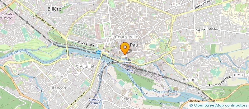 localisation de l'entreprise SOCIETE D'EXPERTISE DE REVISION COMPTABLE ET D'AUDIT à PAU