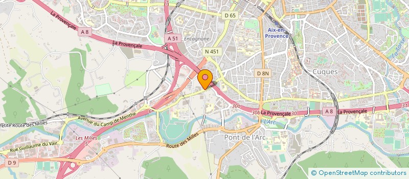 localisation de l'entreprise SOCIETE D'EXPERTISE ET DE GESTION DE PROGRAMMES IMMOBILIERS à AIX-EN-PROVENCE