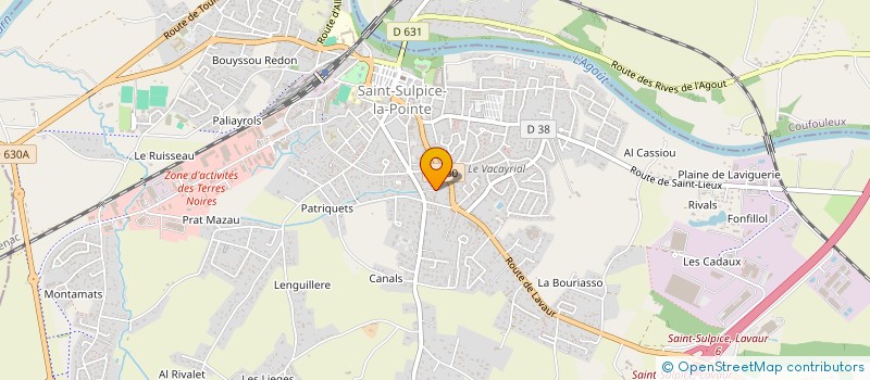 localisation de l'entreprise SOCIETE D'EXPERTISE MIDI - PYRENEES à SAINT-SULPICE-LA-POINTE