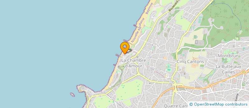 localisation de l'entreprise SOCIETE D'EXPLOITAITION DE LA CHOPE à ANGLET