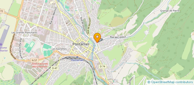 localisation de l'entreprise SOCIETE D'EXPLOITATION  SAINTE-COLOMBE