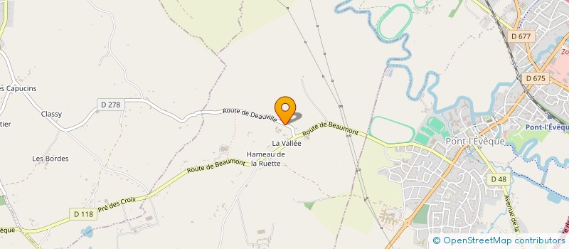 localisation de l'entreprise SOCIETE D'EXPLOITATION AEROPORTUAIRE DEAUVILLE NORMANDIE à SAINT-GATIEN-DES-BOIS