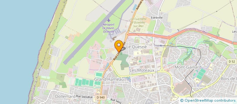 localisation de l'entreprise SOCIETE D'EXPLOITATION AEROPORTUAIRE LE HAVRE OCTEVILLE  LE HAVRE