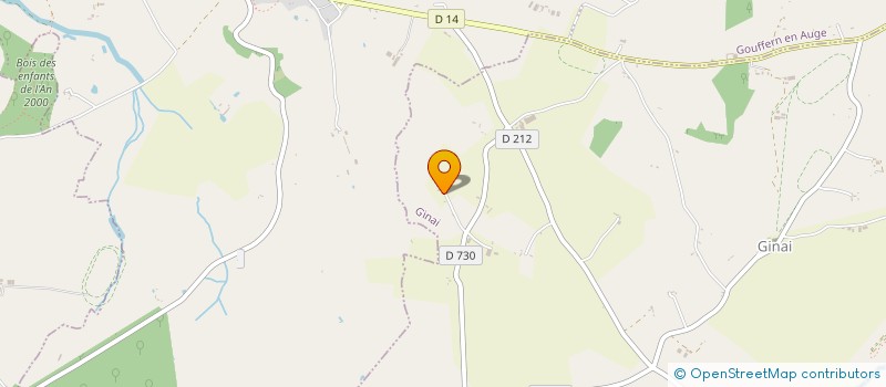 localisation de l'entreprise SOCIETE D'EXPLOITATION AGRICOLE DE SAINT-ANASTASE à GINAI