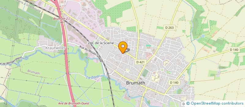 localisation de l'entreprise SOCIETE D EXPLOITATION ALDDIS à BRUMATH