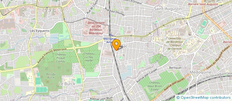 localisation de l'entreprise SOCIETE D'EXPLOITATION ANGELINI à MERIGNAC