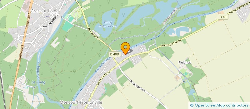 localisation de l'entreprise SOCIETE D'EXPLOITATION ARNAUD TAVENON à MONTCOURT-FROMONVILLE