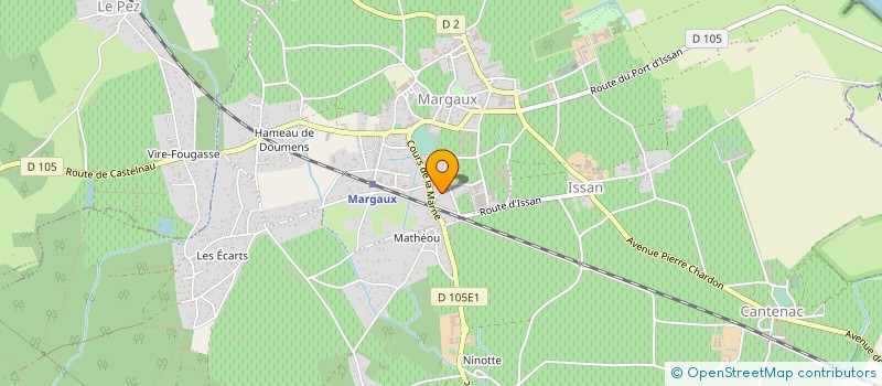 localisation de l'entreprise SOCIETE D'EXPLOITATION ASTA à MARGAUX-CANTENAC