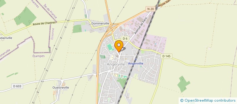 localisation de l'entreprise SOCIETE D'EXPLOITATION ATELIER ELECTRONIQUE à ANGERVILLE