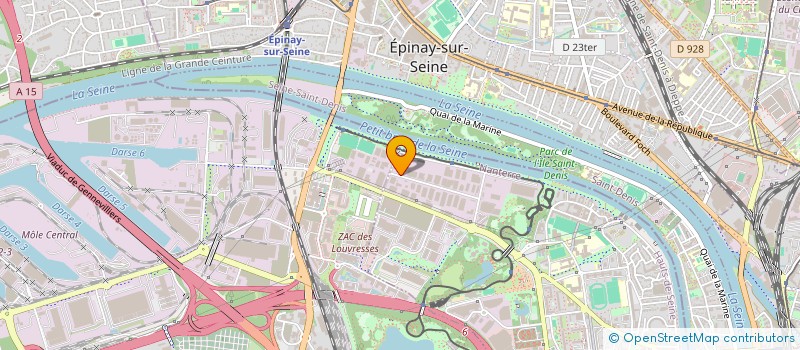 localisation de l'entreprise SOCIETE D'EXPLOITATION AUTOMOBILE  VILLENEUVE-LA-GARENNE