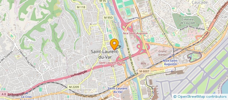localisation de l'entreprise SOCIETE D'EXPLOITATION AZUR TRANS EXPRESS à SAINT-LAURENT-DU-VAR