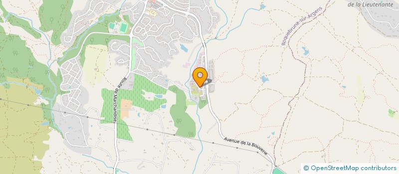 localisation de l'entreprise SOCIETE D EXPLOITATION BALATA  ROQUEBRUNE-SUR-ARGENS
