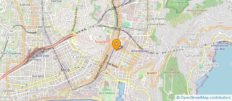 localisation de l'entreprise SOCIETE D EXPLOITATION BARBERIS à NICE