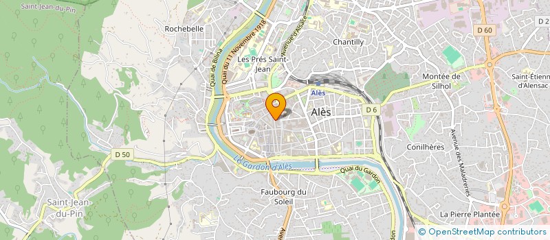 localisation de l'entreprise SOCIETE D'EXPLOITATION BASTIDE à ALES
