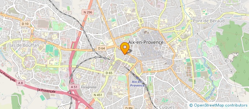 localisation de l'entreprise SOCIETE D'EXPLOITATION BC SARL  AIX-EN-PROVENCE