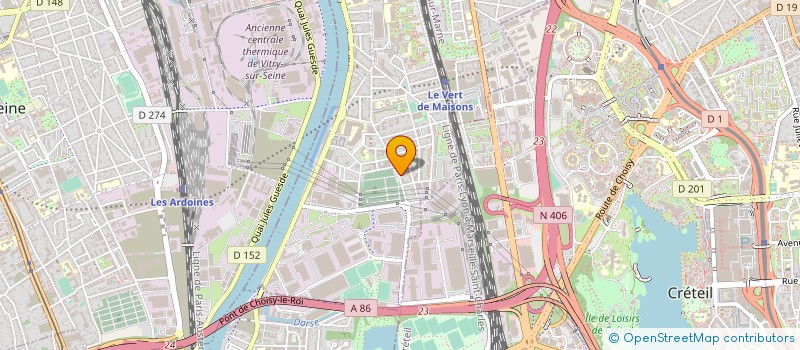 localisation de l'entreprise SOCIETE D'EXPLOITATION BRUNO SBRIZZI à ALFORTVILLE