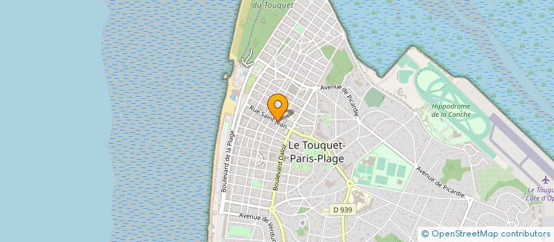 localisation de l'entreprise SOCIETE D'EXPLOITATION BUCHMAN à LE TOUQUET-PARIS-PLAGE