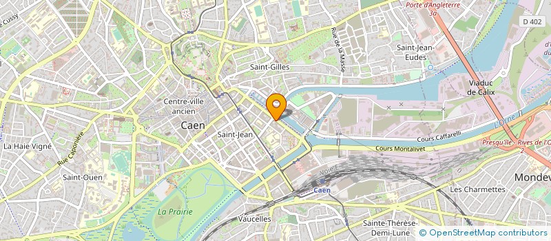 localisation de l'entreprise SOCIETE D'EXPLOITATION C. PILLARD à CAEN