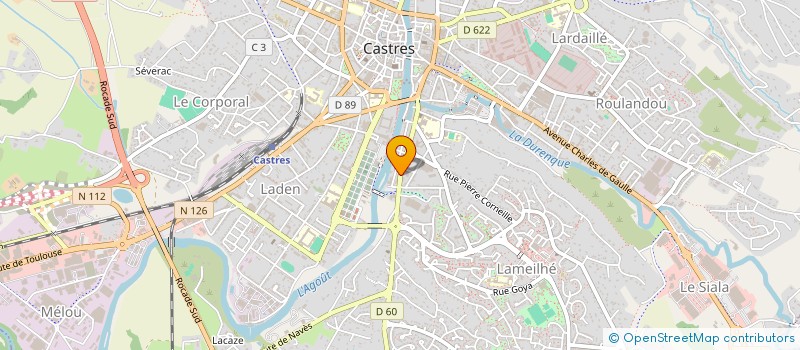 localisation de l'entreprise SOCIETE D'EXPLOITATION CAVE DES ROMAINS  CASTRES