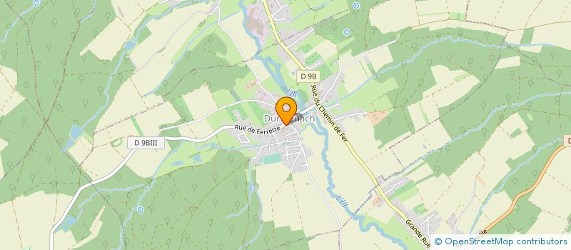 localisation de l'entreprise SOCIETE D'EXPLOITATION CHAUSSURES CHARLY à DURMENACH