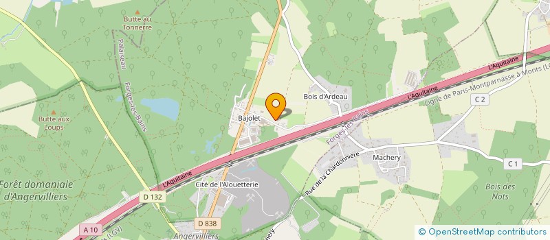 localisation de l'entreprise SOCIETE D 'EXPLOITATION D'ANGERVILLIERS à ANGERVILLIERS