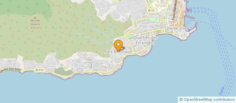 localisation de l'entreprise SOCIETE D'EXPLOITATION D'APRES VENTE BENETTI à AJACCIO