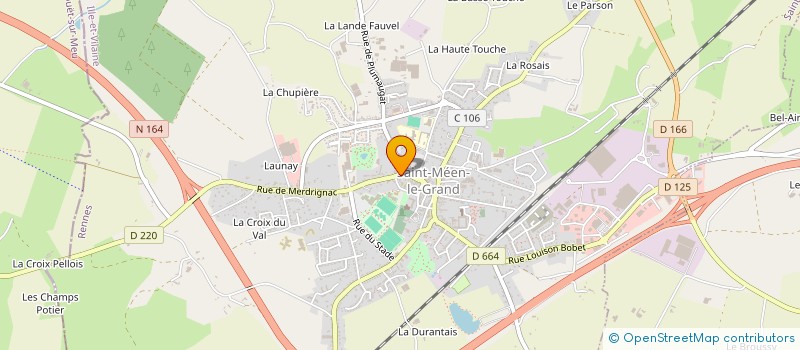 localisation de l'entreprise SOCIETE D'EXPLOITATION D'ART FLORAL à SAINT-MEEN-LE-GRAND