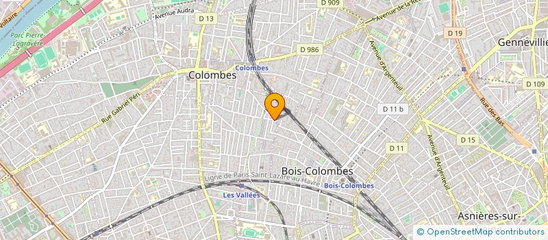 localisation de l'entreprise SOCIETE D EXPLOITATION D UN BATEAU à COLOMBES