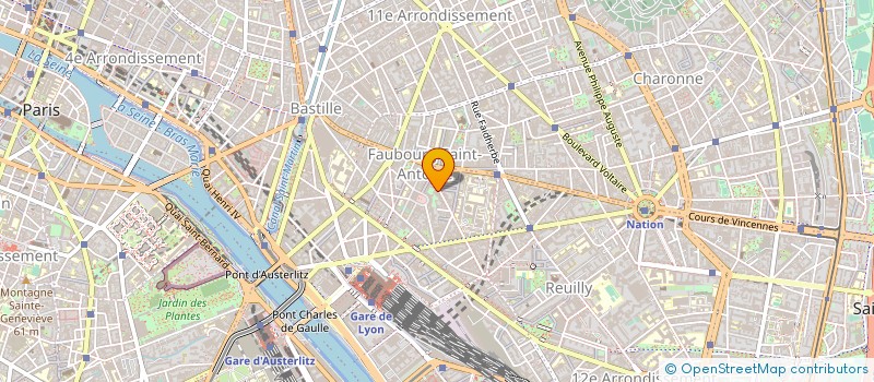 localisation de l'entreprise SOCIETE D'EXPLOITATION DALIAH à PARIS