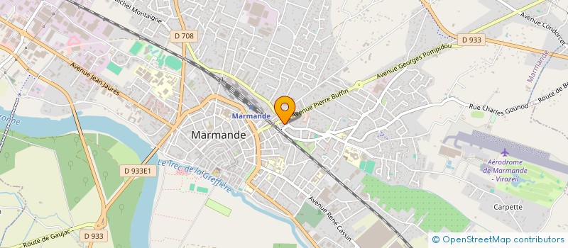 localisation de l'entreprise SOCIETE D'EXPLOITATION DE DANCINGS à MARMANDE