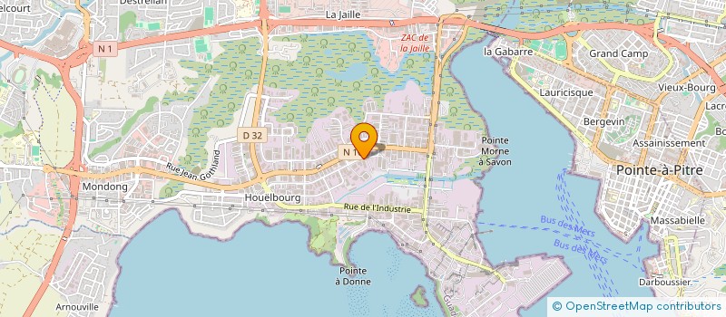 localisation de l'entreprise SOCIETE D'EXPLOITATION DE DIFFUSION RADIOPHONIQUE GUADELOUPEENNE à BAIE-MAHAULT