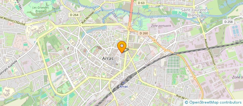 localisation de l'entreprise SOCIETE D'EXPLOITATION DE DISCOTHEQUES à ARRAS
