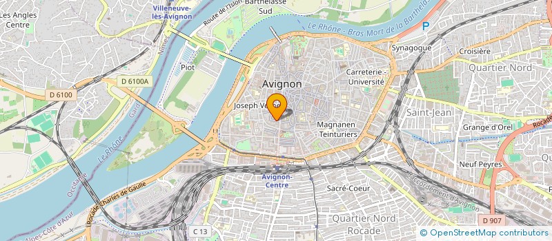 localisation de l'entreprise SOCIETE D'EXPLOITATION DE FICHIERS INFORMATIQUES à AVIGNON