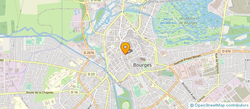 localisation de l'entreprise SOCIETE D'EXPLOITATION DE GISEMENTS MINERAUX EN ABREGE SEGM à BOURGES