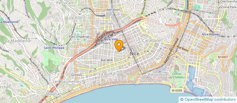 localisation de l'entreprise SOCIETE D'EXPLOITATION DE L'ACTORIA à NICE