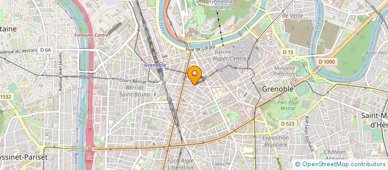 localisation de l'entreprise SOCIETE D'EXPLOITATION DE L'AGENCE WEISS à GRENOBLE
